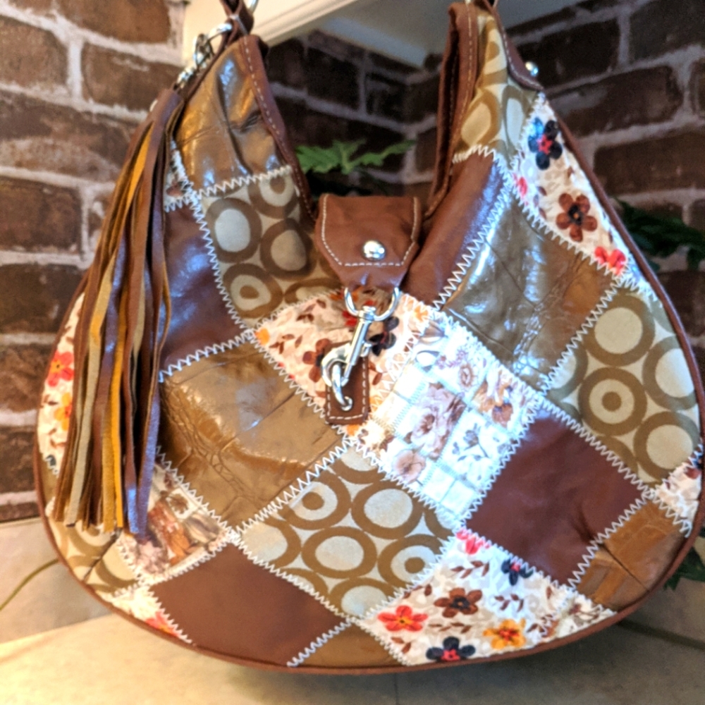 Vintage patchwork Chateau bag